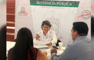 Atiende secretaria de educación a ciudadanos de Miguel Auza en audiencia pública