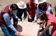 Julio César Chávez pone primera piedra para edificar educación de calidad en Guadalupe