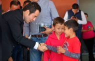 Inaugura Ulises Mejía comedor comunitario para mejorar la alimentacion de menores zacatecanos