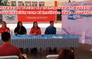 Video: Entrega de becas de transporte en Apozol en coordinación con el Instituto de la Juventud