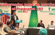 Video: Gobernador pone en marcha el Programa 2X1