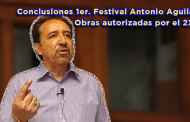 Video: Obras autorizadas por el 2X1 y Conclusiones 1er. Festival Antonio Aguilar