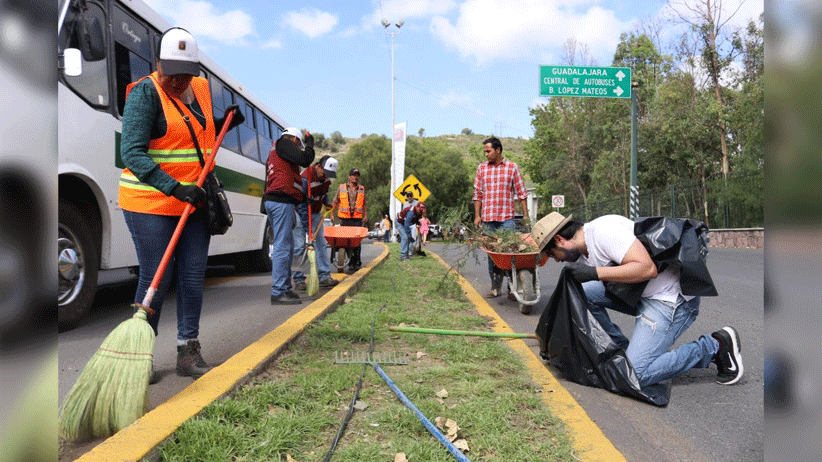 Con brigadas voluntarias de limpieza dignificamos los espacios públicos: Ulises Mejía Haro