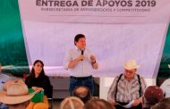 Apoya gobierno estatal a productores de la Honda