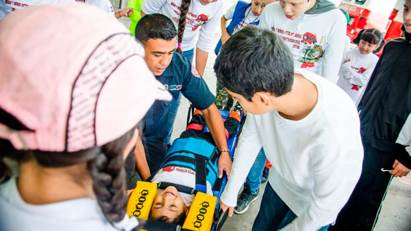 Invitan a participar en la semana de niños y niñas interactuando con la Protección Civil