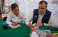 Secretario de obras públicas realiza audiencia pública en Tepechitlán