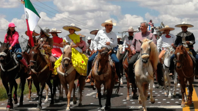 Gran Cabalgata de la Feria del Charro en Villanueva