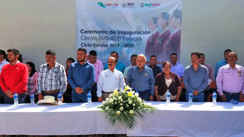 Inicia CECYTEZ nuevo ciclo escolar con apertura de centro Emsad El Refugio, Villa Hidalgo