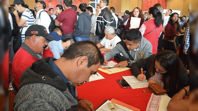 Acuden de toda la república a feria del empleo de minera; se ofertaron 650 vacantes