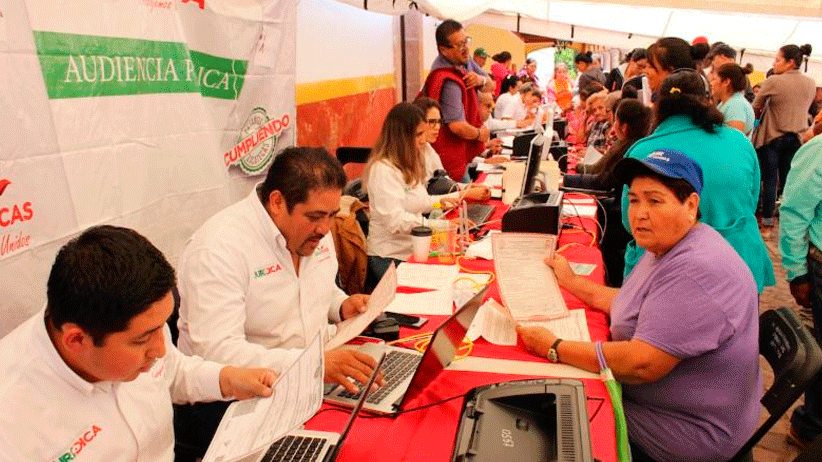 Atiende coordinador general jurídico a 340 personas durante audiencia pública en Pinos