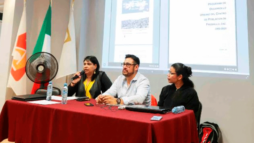Presenta Seduvot plataformas digitales ante Colegio de Arquitectos de Zacatecas