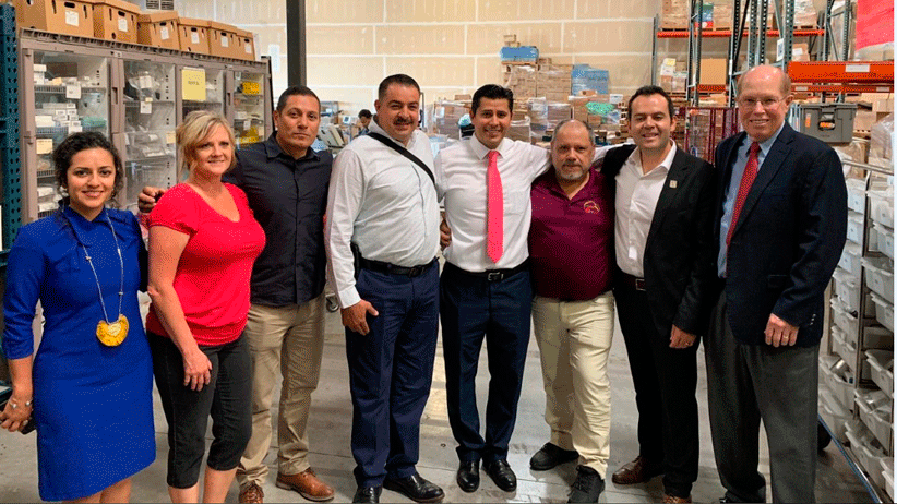 Ulises Mejía Haro gestiona en Utha proyectos comerciales, académicos y laborales por el bienestar de las familias Zacatecanas