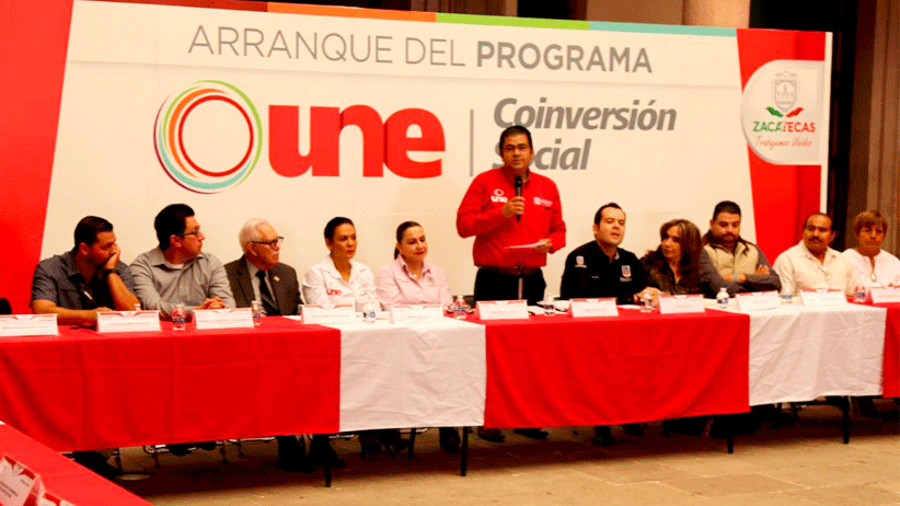 Presenta gobierno estatal convocatoria para programa UNE coinversión social