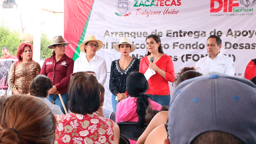 Arranca en Fresnillo entrega de apoyos del FONDEN