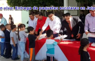 En vivo: Entrega de paquetes escolares en Jalpa