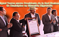 Video: Miguel Torres nuevo Presidente de la Red Nacional de Municipios en Situación Migratoria