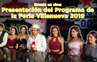 En vivo: Presentación del Programa de Feria Villanueva 2019