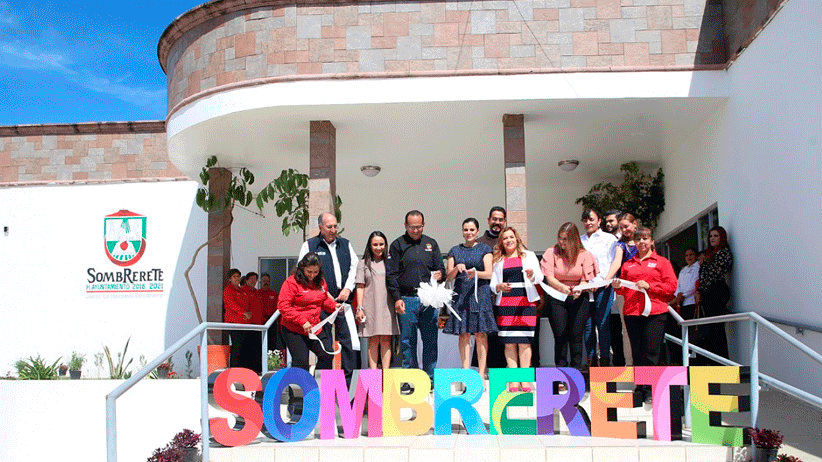 Inauguran nuevas instalaciones del DIF de Sombrerete