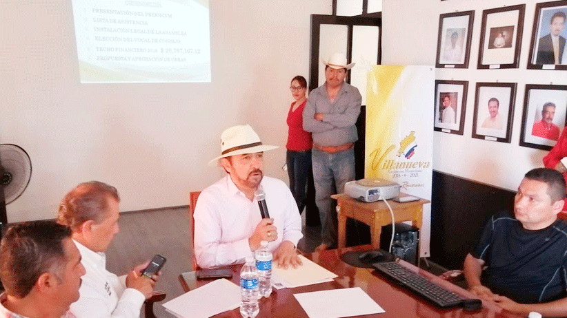 Se realiza la 1ra reunión de Consejo de Desarrollo Municipal en Villanueva