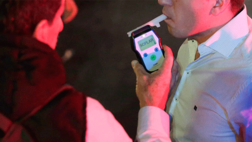 Salva vidas el alcoholímentro; Disminuye 50% de accidentes viales