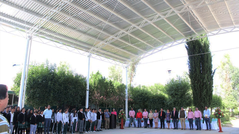 Benefician con domo a estudiantes de COBAEZ de Enrique Estrada