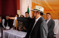 Protesta Miguel Torres, como Presidente de la Red Nacional de Municipios en Situación Migratoria