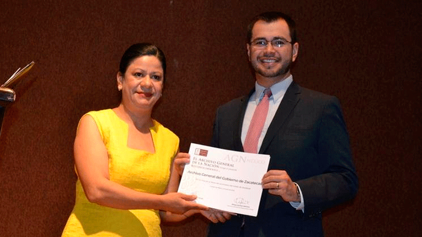 Reconoce Archivo General de la Nación impulso al desarrollo archivístico en Zacatecas