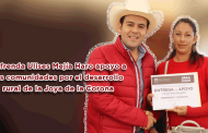 Video: Refrenda Ulises Mejía Haro apoyo a las comunidades por el desarrollo rural de la Joya de la Corona