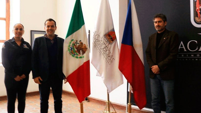 Promueve Ulises Mejía Haro inytercambio cultural con República Checa