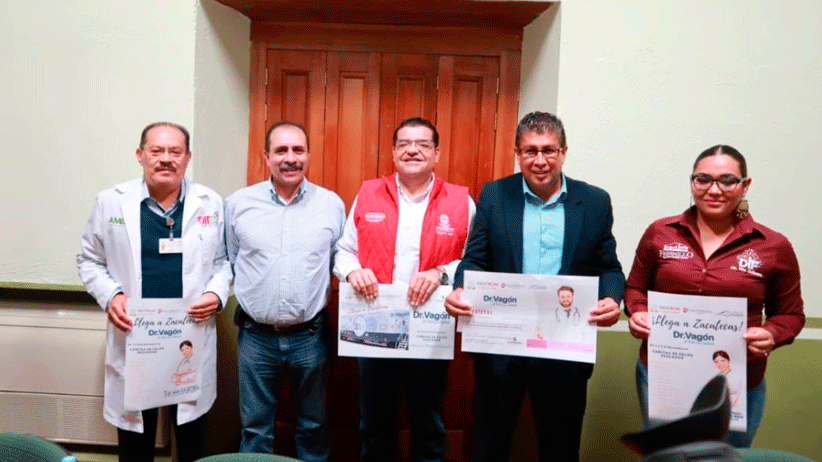 Estará en Zacatecas el Doctor Vagón para brindar atención médica a familias zacatecanas