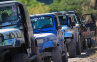 Registra 250 participantes y más de 90 vehículos la 8a jeepeada en Paraíso Caxcán