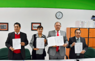 Signan convenios de colaboración  Ayuntamiento de Guadalupe, Conalep y Cecati