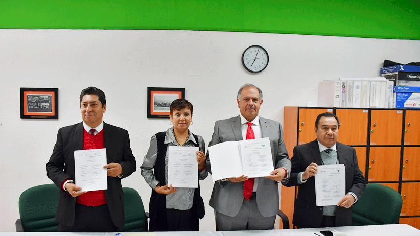 Signan convenios de colaboración  Ayuntamiento de Guadalupe, Conalep y Cecati