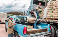 Más de 2 mil 400 habitantes de Cuauhtémoc reciben material para construcción