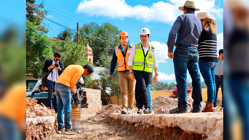 Supervisa Ulises Mejía Haro avance de obras para garantizar servicios de calidad