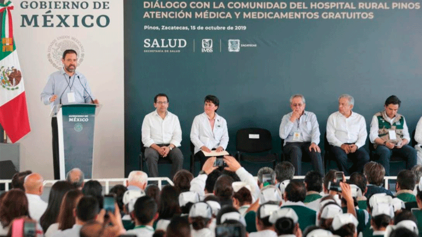 En Pinos, Andrés Manuel López Obrador ofrece todo su apoyo a Zacatecas y al gobernador Alejandro Tello