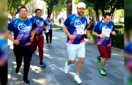 Encabeza Gobernador Tello XV Carrera AMANC en apoyo a niños con cáncer