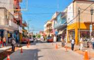 Inician rehabilitación de las calles del centro de Tlaltenango.