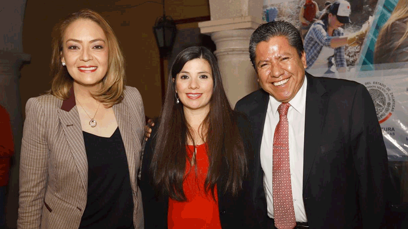 Reconocen David Monreal y Verónica Díaz labor legislativa de Gabriela Pinedo, representante de la nueva clase política del estado