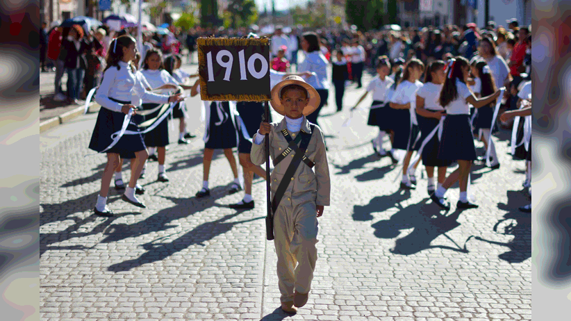 Conmemoran guadalupenses aniversario de la Revolución Mexicana