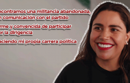Video: Haciendo mi propia carrera política y convencida de participar por la dirigencia de Morena
