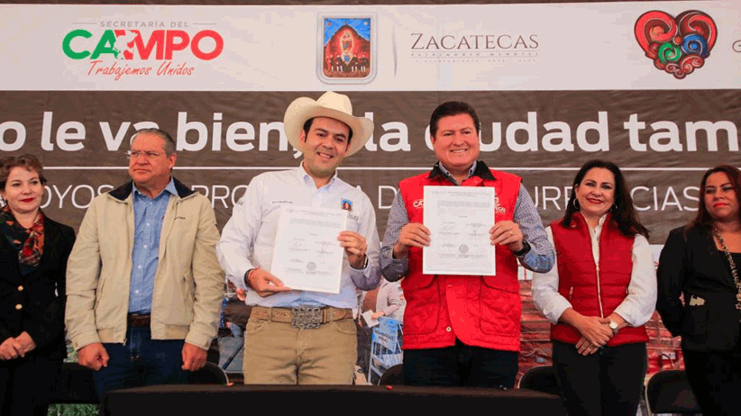 Gobierno de Tello estimula la economía del campo con 130 mdp