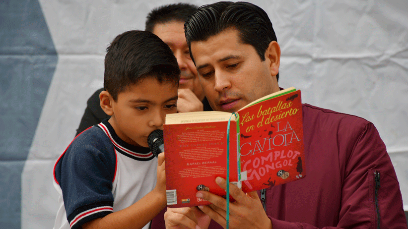 Conmemoran el Día Nacional del Libro  en el Ayuntamiento de Guadalupe