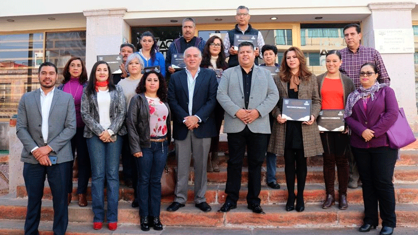 Reconocen a personal de la SECTURZ por años de servicios