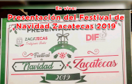 En vivo:  Presentación del Festival de Navidad Zacatecas 2019