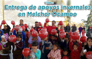 Video: Entrega de apoyos invernales en Melchor Ocampo