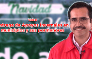 Video: Entrega de Apoyos Invernales en los municipios y sus pormenores