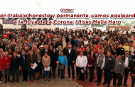 En vivo: Con trabajo honesto y permanente, vamos equipando a la Joya de la Corona: Ulises Mejía Haro