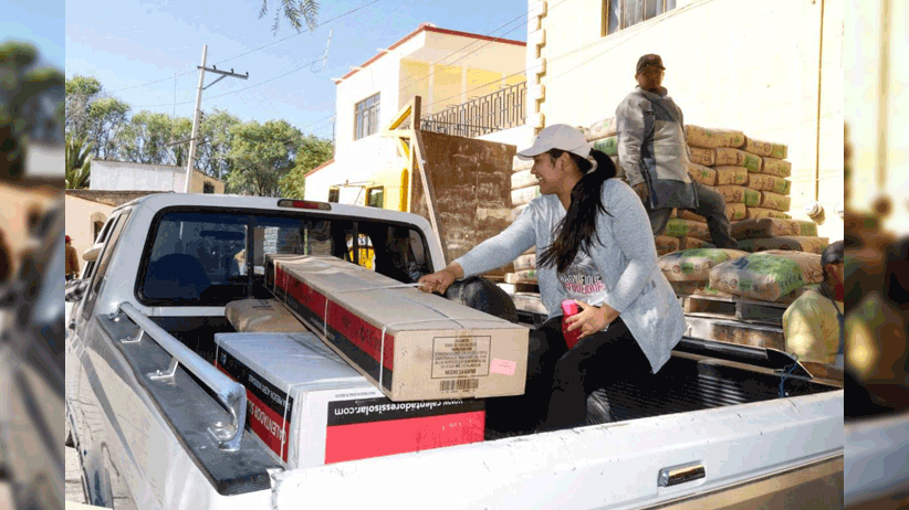 Entregan apoyos para vivienda en Susticacán