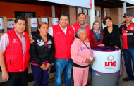 Con UNE equipa tu hogar, Gobierno de Zacatecas beneficia a 684 familias de Cuauhtémoc